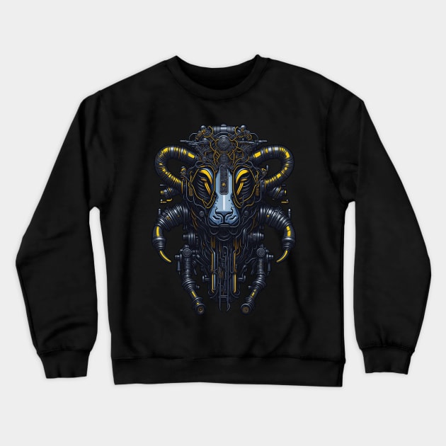 Electric Sheep Crewneck Sweatshirt by Houerd